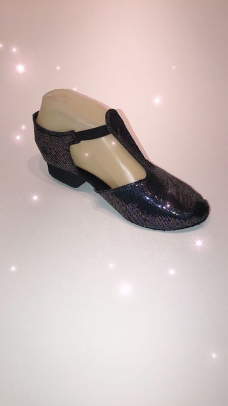 GS-12 -Black iris hologram Greek sandal