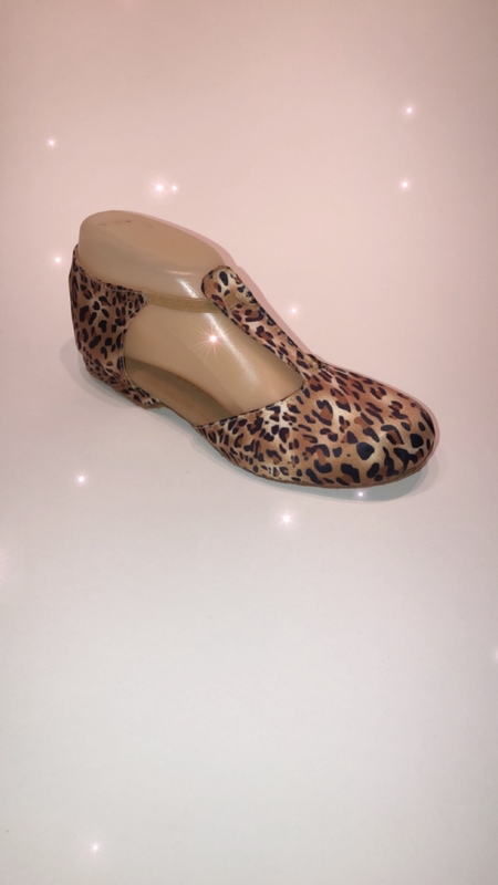 GS-Leo  -Leopard print Greek sandal