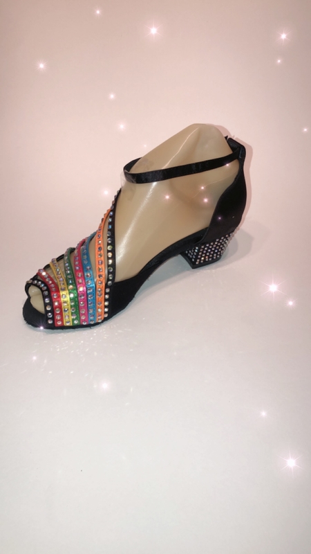 1470 - Rainbow double buckle sandal 